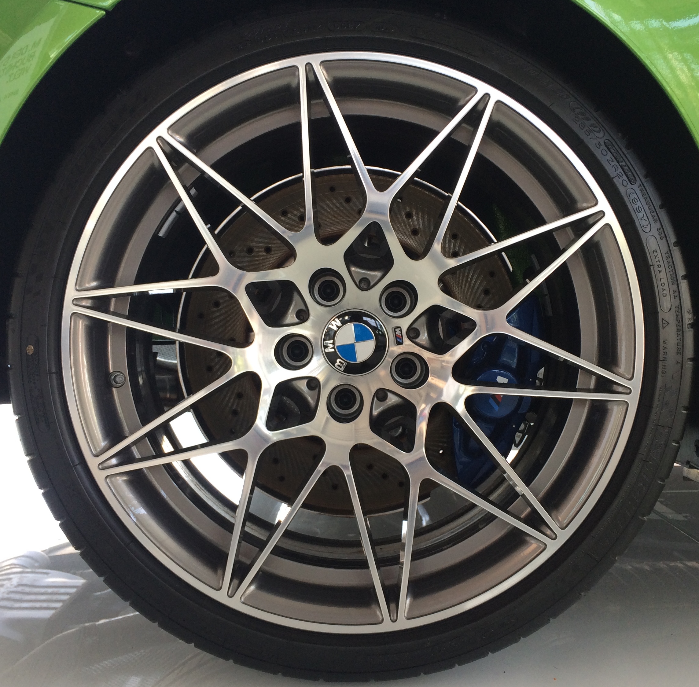 20 bmw Alufelgen Styling M666 Sternspeiche M3 F80 M4 F82 F83