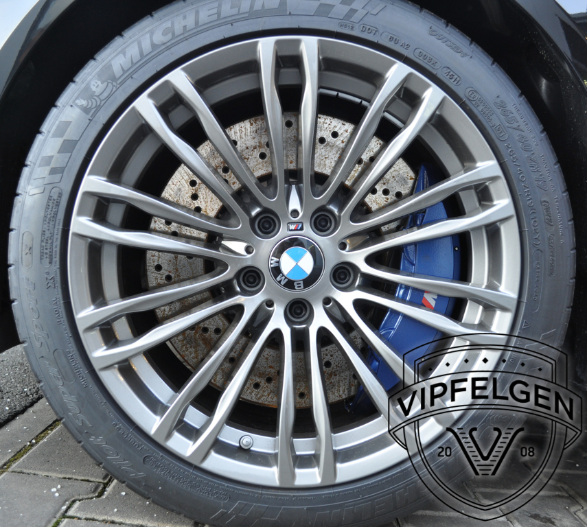 Satz 19" BMW Styling 345 M-Doppelspeiche M5 F10 Winterräder Kompletträder 