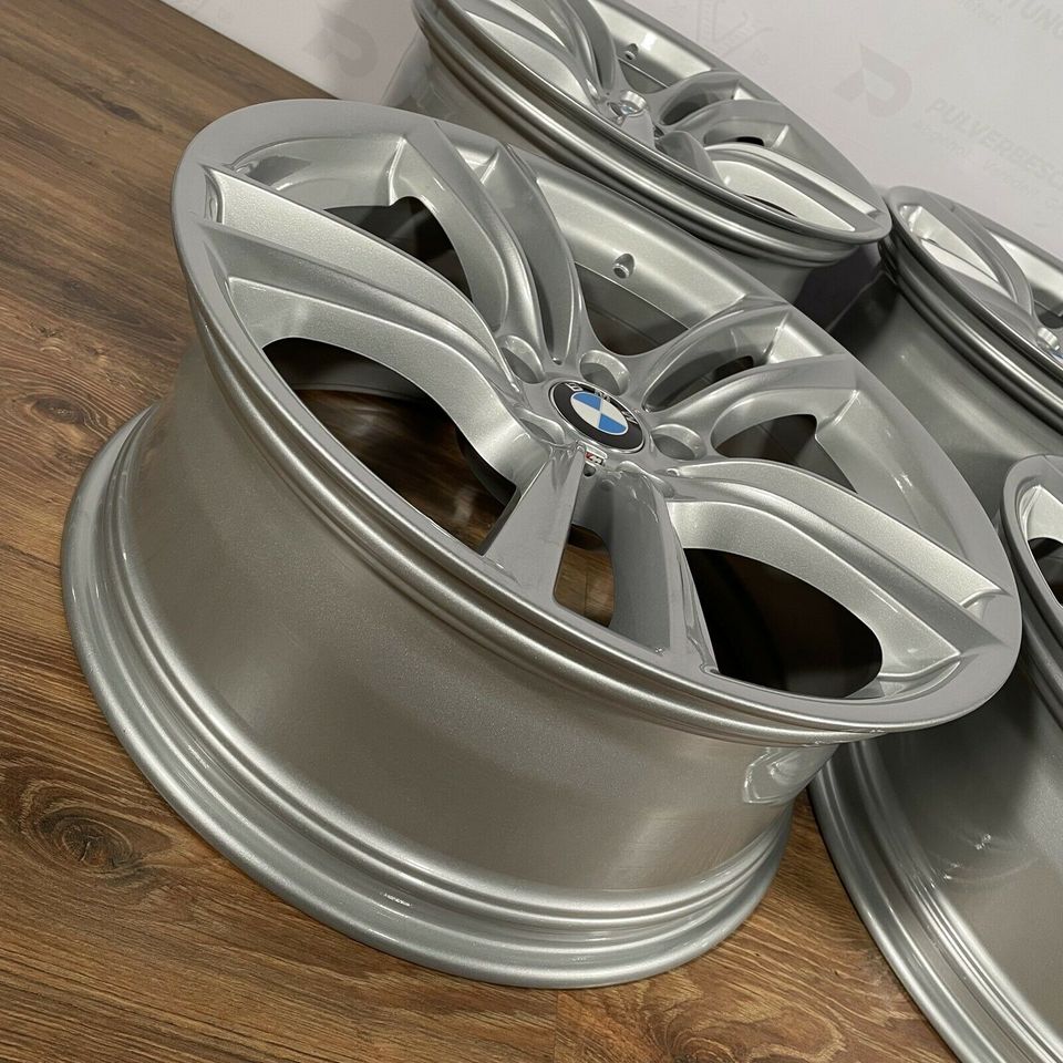 Originale 20 Zoll BMW 7er F01 F02 Styling M303 M-Paket Alufelgen Felgen Leichtmetallfelgen silber glänzend (weitere Farben möglich)