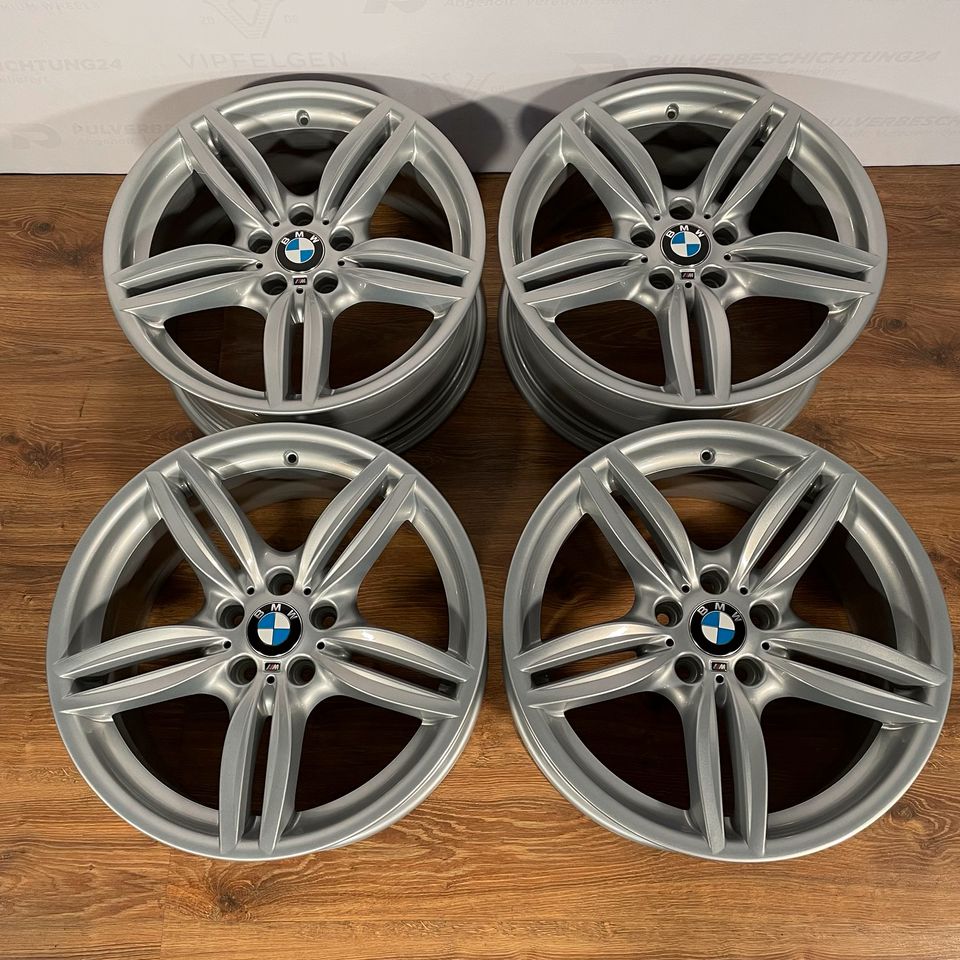 Originale 19 Zoll BMW 6er F12 F13 Styling M351 M-Paket Alufelgen silber glänzend (weitere Farben möglich)