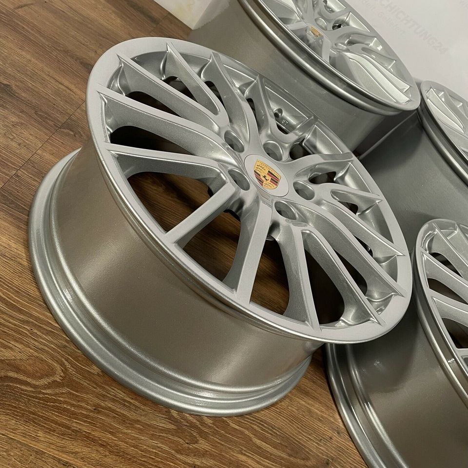 Originale 19 Zoll Porsche 911 997 C2 "Sport Design Rad" Leichtmetallfelgen Alufelgen Felgen silber glänzend (weitere Farben möglich)