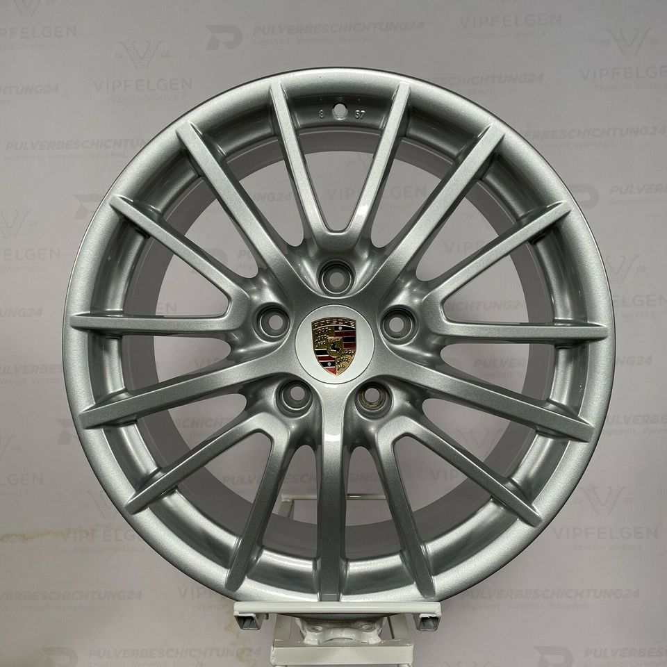 Originale 19 Zoll Porsche 911 997 C2 "Sport Design Rad" Leichtmetallfelgen Alufelgen Felgen silber glänzend (weitere Farben möglich)