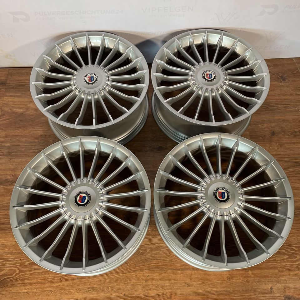 Originale 20 Zoll Alpina Classic III B5 BMW F10 F11 Leichtmetallfelgen Alufelgen Felgen silber glänzend (weitere Farben möglich) mit Sommerbereifung Pirelli