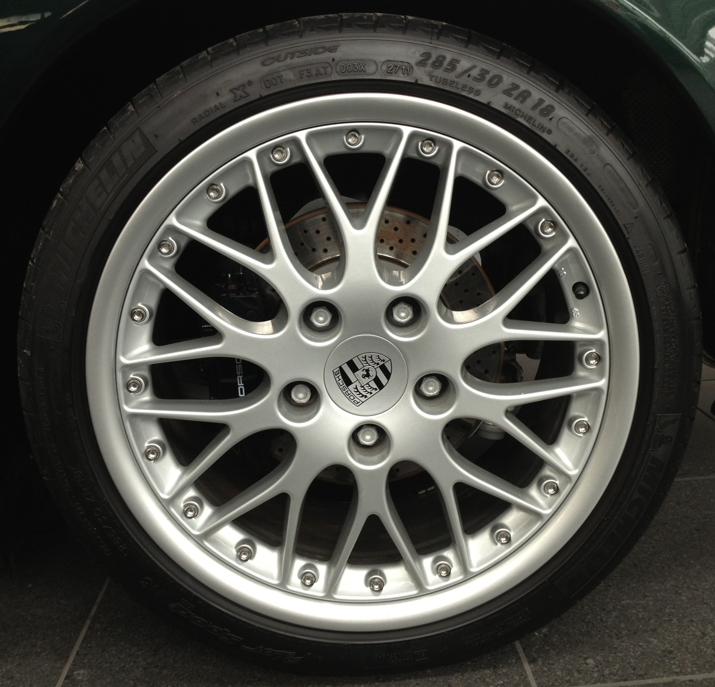 Porsche SportClassic II Rad 18 Zoll Alufelge für Porsche 911 996