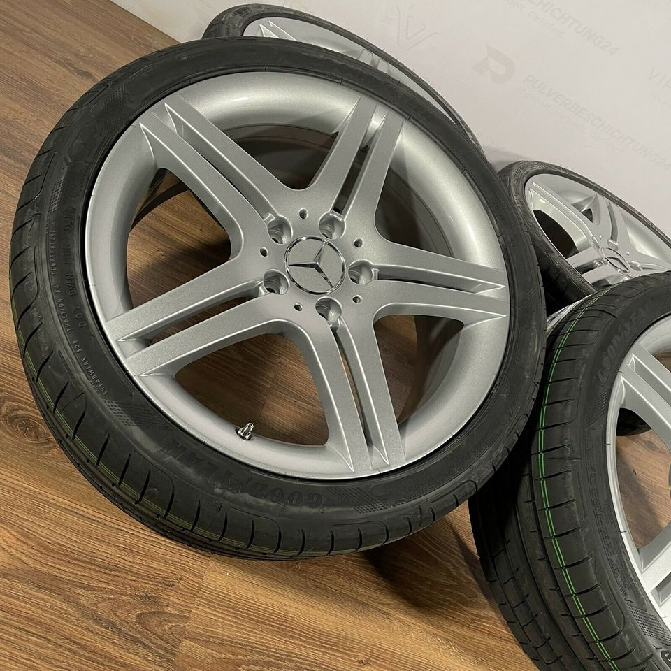 Оригинальные 18 дюймов AMG Mercedes E-Class W124 Styling 2 Alloy Wheels Rims silver