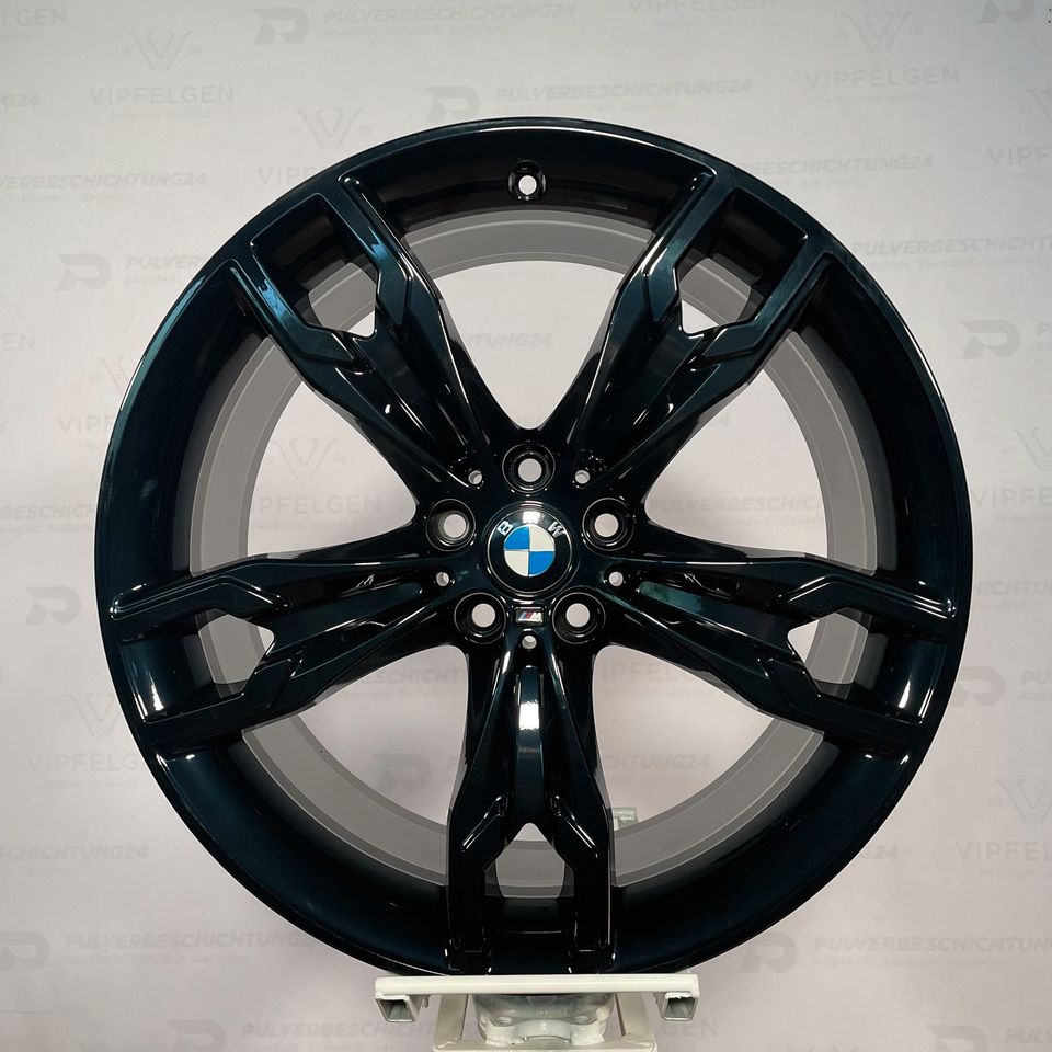 Комплект 21" BMW Styling 311 star spoke midnight chrome 7 Series F01 F02 легкосплавные диски Rims 