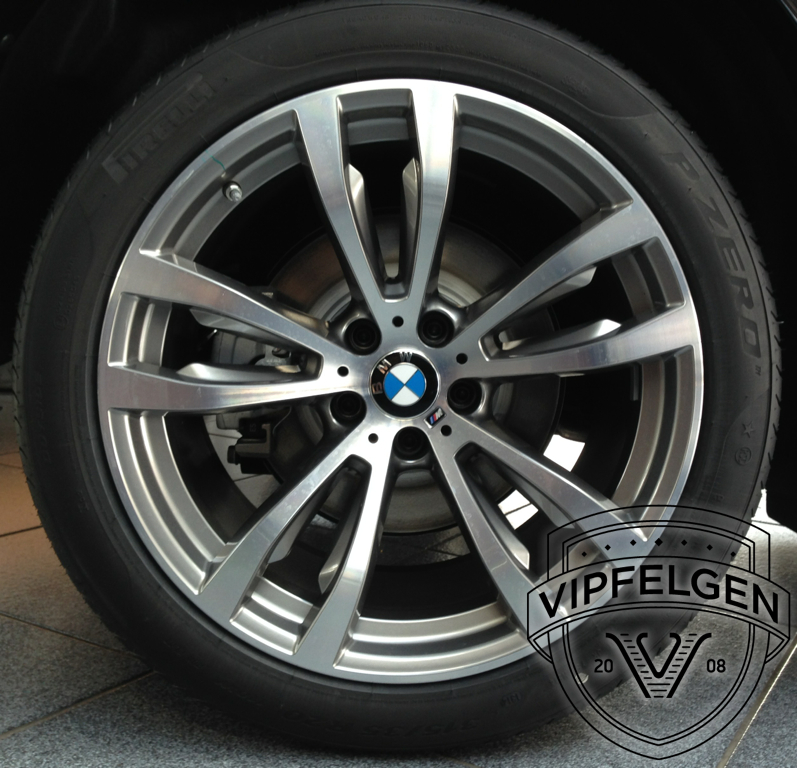 Satz 20" BMW Styling 469 M-Doppelspeiche X5 F15 Winterräder Kompletträder 