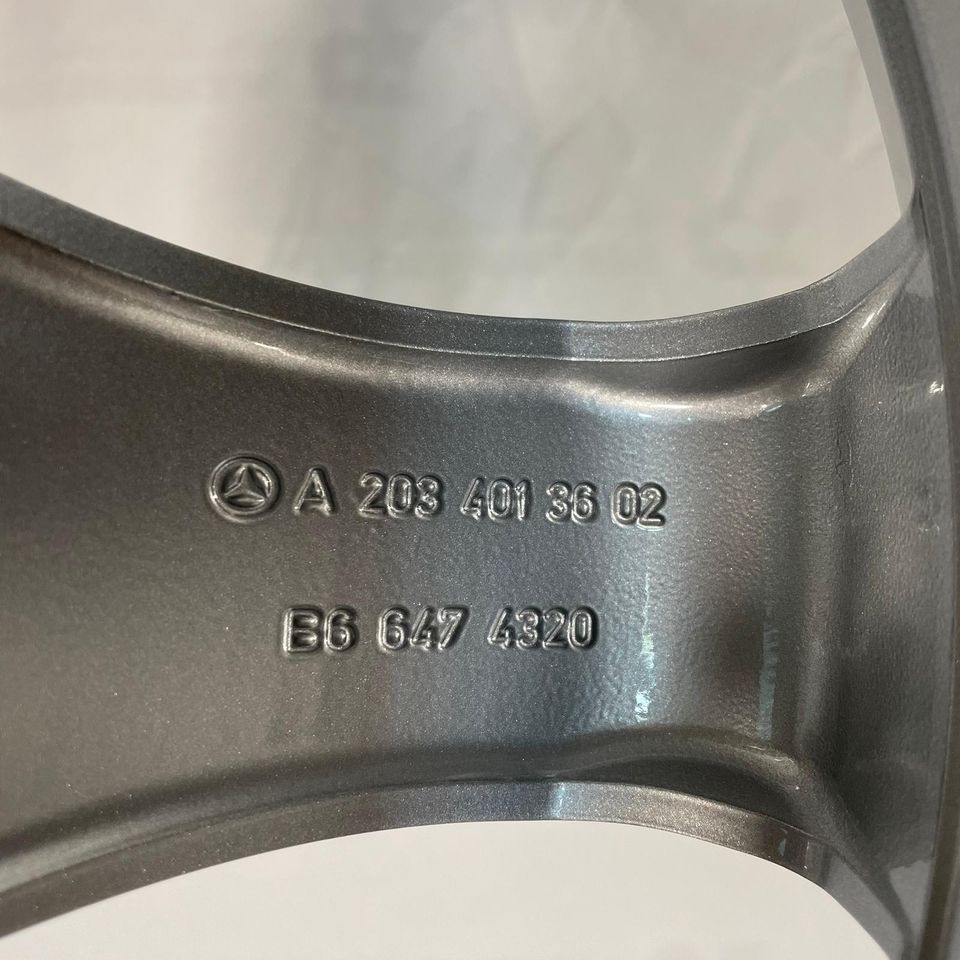 Originale 17 Zoll Mercedes SLK R170 R171 Hoedus Alufelgen Felgen Leichtmetallfelgen silber glänzend (weitere Farben möglich)