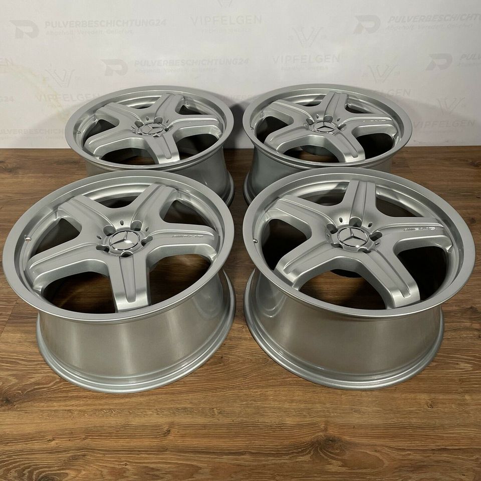 Originale 20 Zoll Mercedes ML 63 AMG W164 Alufelgen Felgen Leichtmetallfelgen A1644012002 im Rohzustand ohne Farbe indiv. auf Kundenwunsch (5 Felgen)