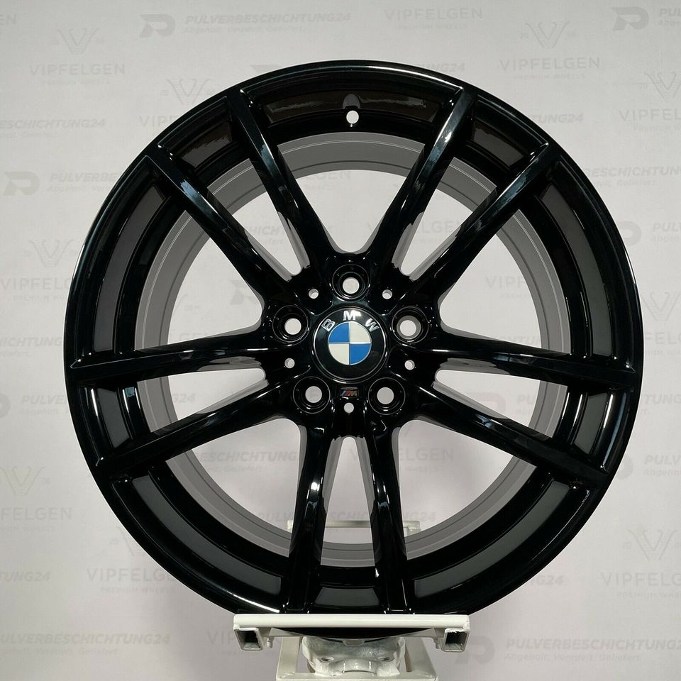 Originale 18 Zoll BMW M2 F87 M3 F80 M4 F82 Styling M640 Alufelgen Felgen Leichtmetallfelgen schwarz glänzend (weitere Farben möglich)