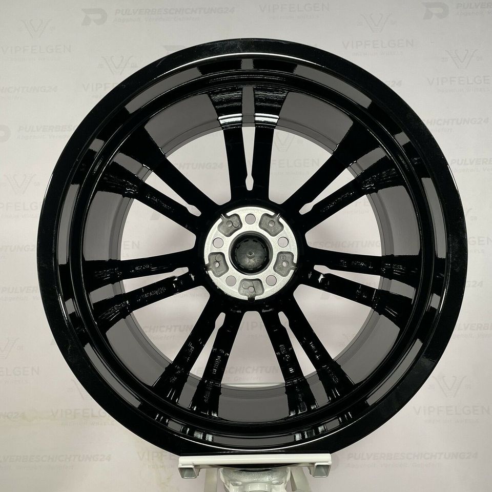 Originale 20 Zoll BMW M5 F90 Styling M706 Doppelspeiche Alufelgen Leichtmetallfelgen Felgen schwarz glänzend (weitere Farben möglich)