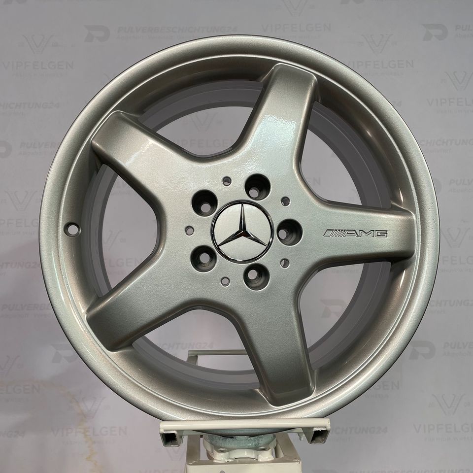 Оригинальные 18 дюймов AMG Mercedes E-Class W210 Styling 2 Alloy Wheels Rims silver