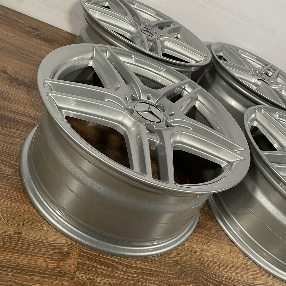 Оригинальные 16-дюймовые легкосплавные диски AMG Mercedes S-Class W126 C126 OZ Диски легкосплавные серебристые