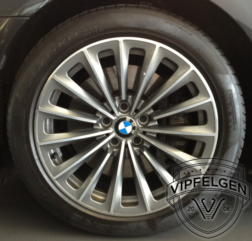 Satz 19" BMW Styling 252 Radialspeiche 7er F01 F02 Sommerräder Kompletträder 