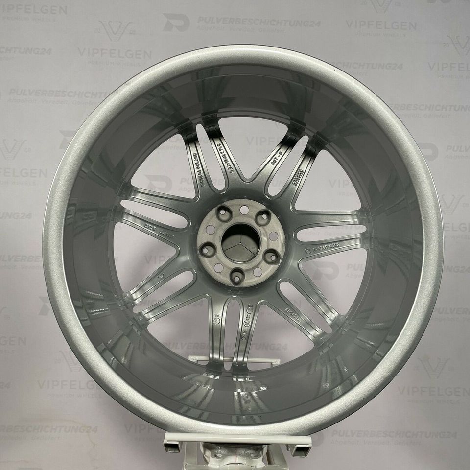 Originale 19 Zoll AMG Mercedes E-Klasse W212 Alufelgen 8,5J + 9,5J Felgen Leichtmetallfelgen silber glänzend (weitere Farben möglich)