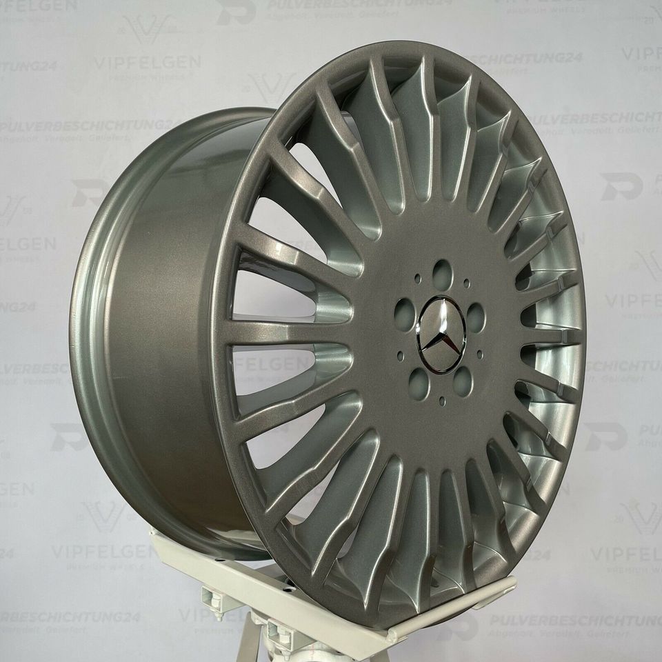 Originale 19 Zoll Mercedes S-Klasse W221 Sportpaket Alufelgen Felgen Leichtmetallfelgen silber glänzend (weitere Farben möglich) 