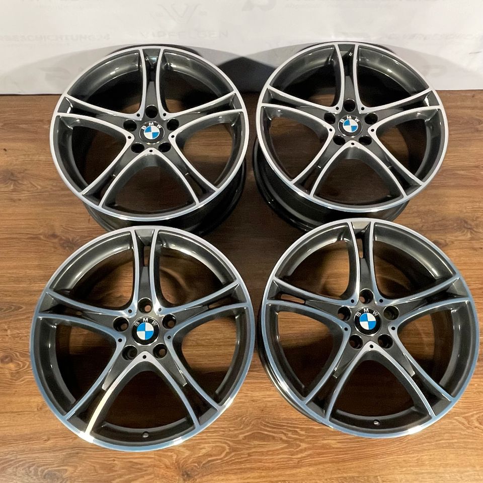 Originale 19 Zoll BMW 2er F22 F23 Styling 361 Alufelgen Felgen Leichtmetallfelgen anthrazit mit glanzgedrehter Front (weitere Farben möglich)