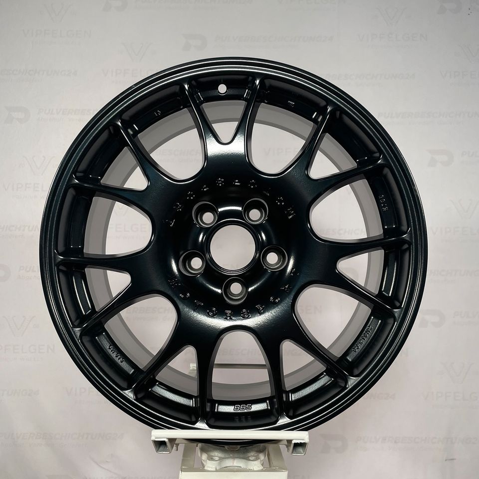 Originale 18 Zoll BBS CH013 Motorsport Alufelgen Felgen Leichtmetallfelgen 8x18 ET38 5x114.3 Schwarz matt (weitere Farben möglich)