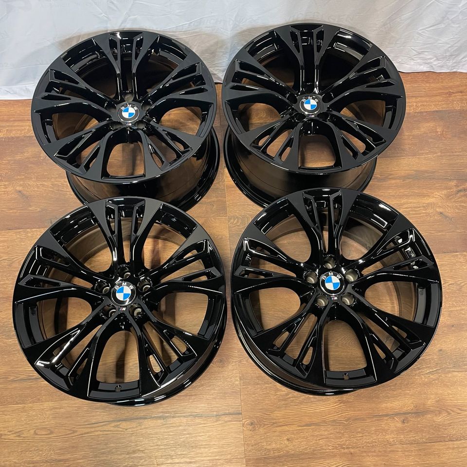 Satz 21" BMW Styling 599 M Performance Doppelspeiche X5 F15 Alufelgen Felgen (weitere Farben möglich)