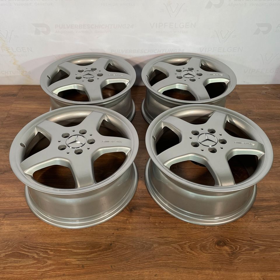 Оригинальные 18 дюймов AMG Mercedes E-Class W210 Styling 2 Alloy Wheels Rims silver