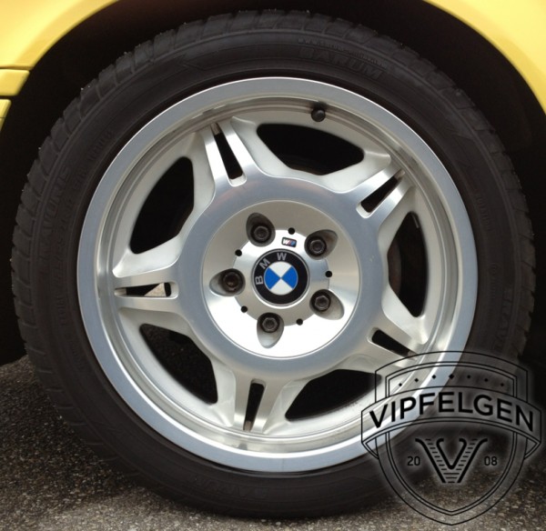 Originale 17 Zoll BMW Styling 24 M Doppelspeiche für den 3er E36 Z3 E36 Alufelgen Felgen Leichtmetallfelgen (weitere Farben möglich) 