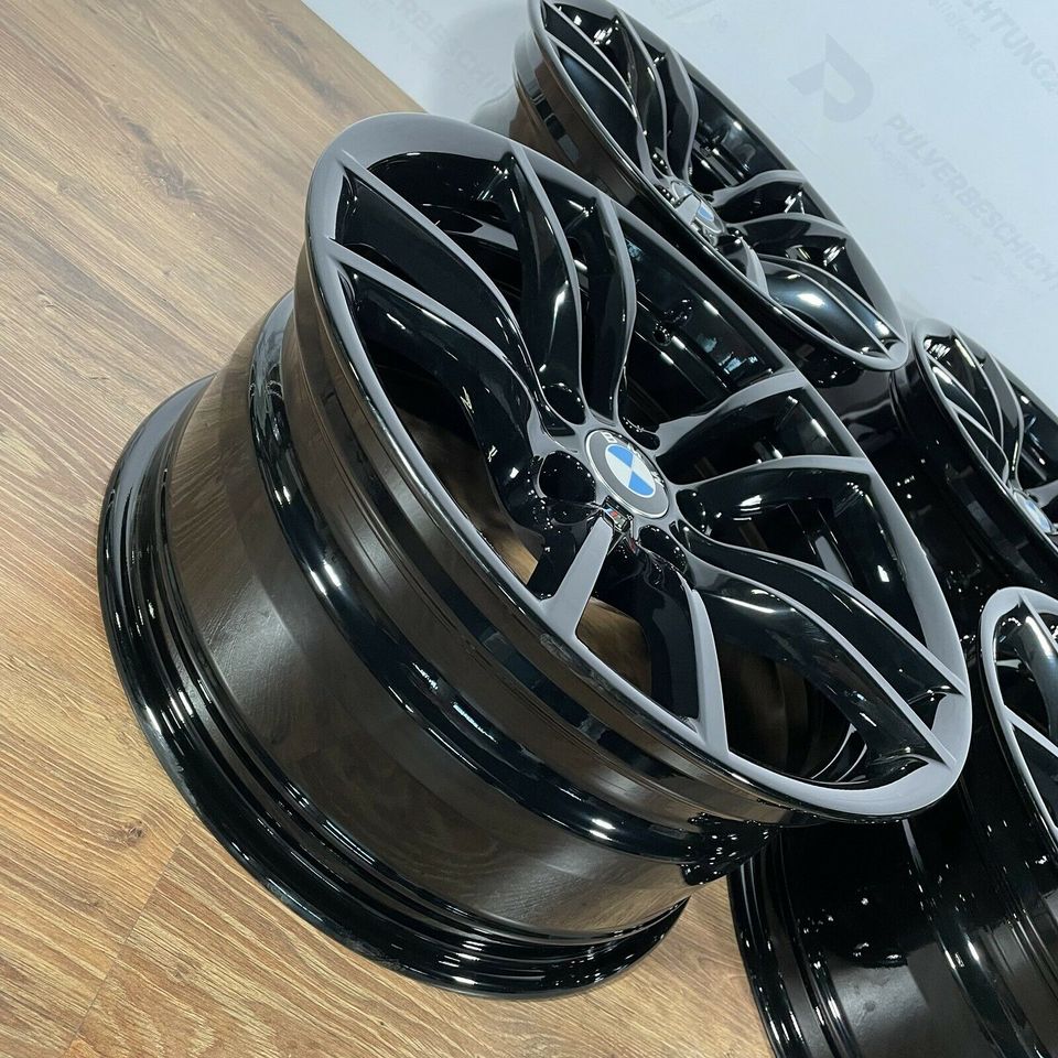 Originale 18 Zoll BMW M2 F87 M3 F80 M4 F82 Styling M640 Alufelgen Felgen Leichtmetallfelgen schwarz glänzend (weitere Farben möglich)