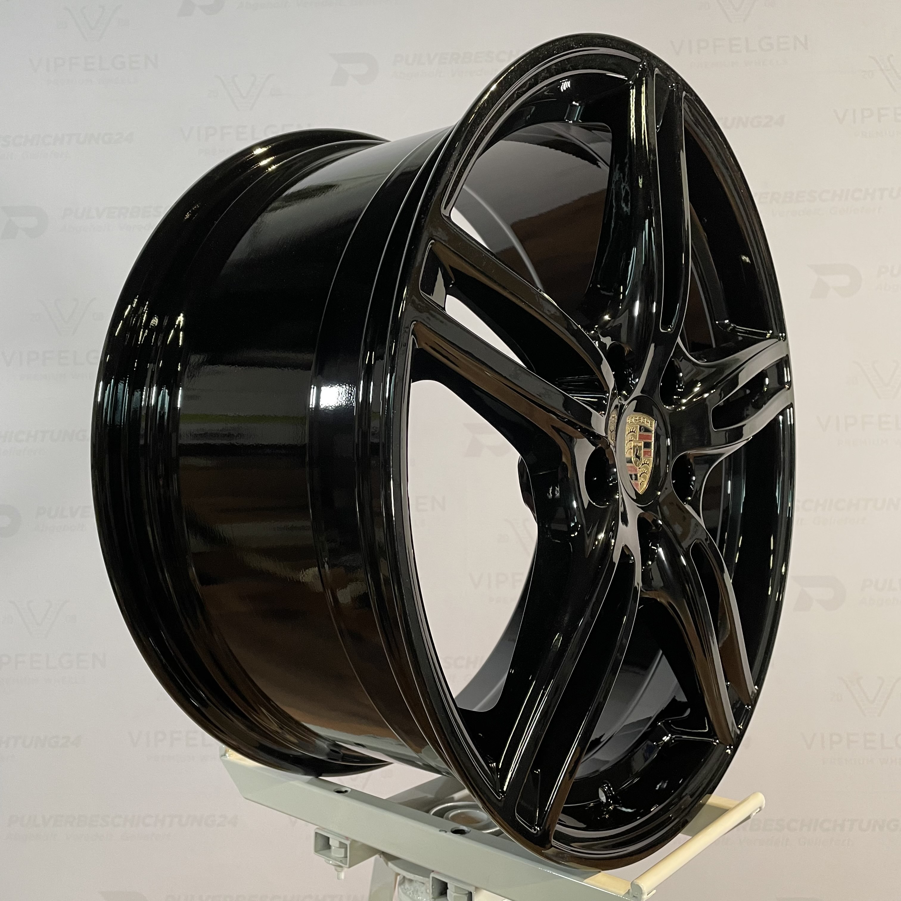 originale 20" Porsche "Panamera Turbo Rad schwarz" Panamera 971 Alufelgen Felgen siehe mögl. Farbe