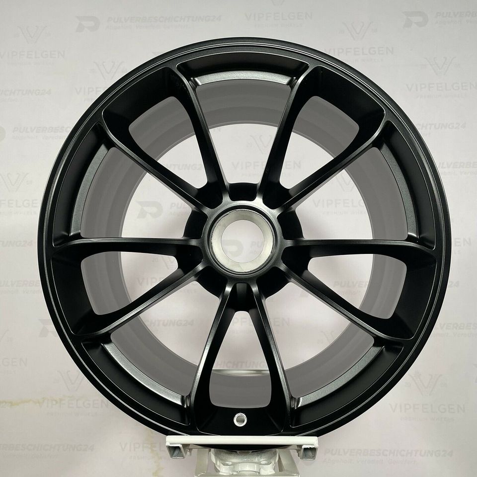 Originale 20/21 Zoll Porsche 991 GT2 RS GT3 RS Alufelgen Felgen Leichtmetallfelgen schwarz matt (weitere Farben möglich)