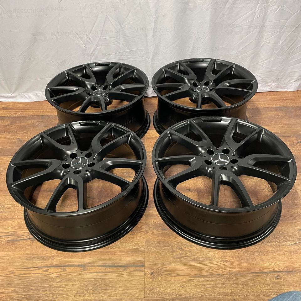 Originale 20 Zoll AMG Mercedes E-Klasse E53 W213 S213 Alufelgen Felgen Leichtmetallfelgen schwarz matt (weitere Farben möglich)