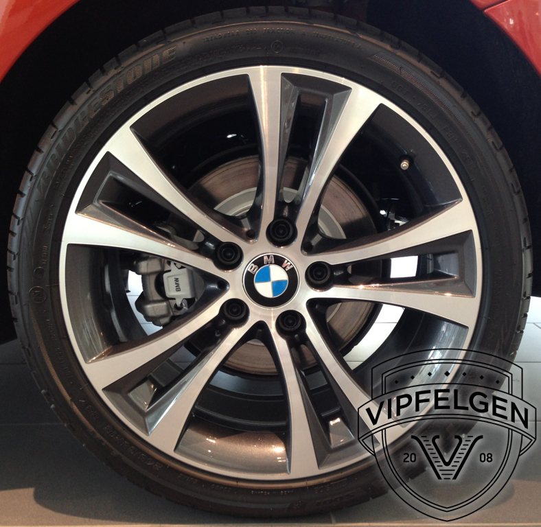 Satz 18" BMW Styling 384 Doppelspeiche 2er F22 F23 Winterräder Kompletträder 