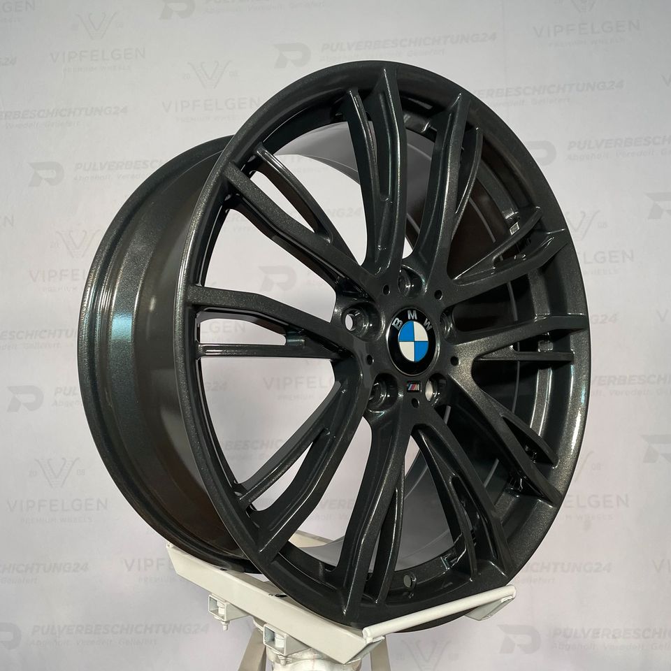 Originale 19 Zoll BMW 2er F22 F23 M624 Performance II Alufelgen Felgen Leichtmetallfelgen Sparkling Iron Dark (weitere Farben möglich)