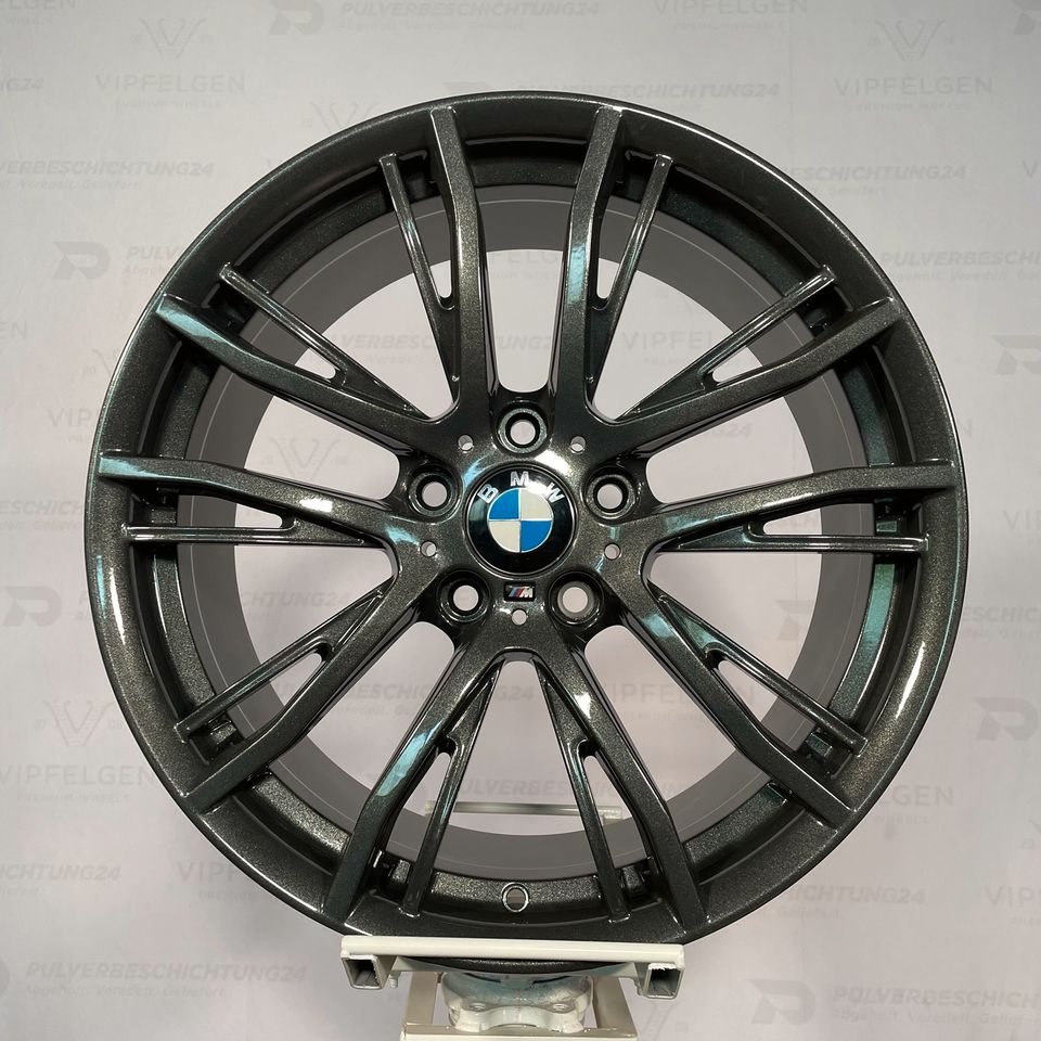 Originale 19 Zoll BMW 1er F20 F21 M624 Performance II Alufelgen Felgen Leichtmetallfelgen in anthrazit mit Pirelli Sommereifen RunFlat (weitere Farben möglich)