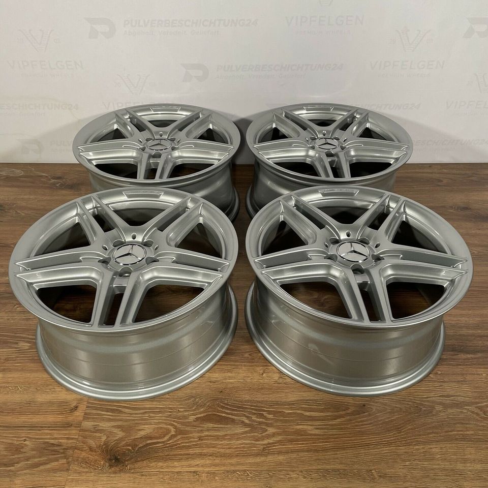 Оригинальные 16-дюймовые легкосплавные диски AMG Mercedes S-Class W126 C126 OZ Диски легкосплавные серебристые