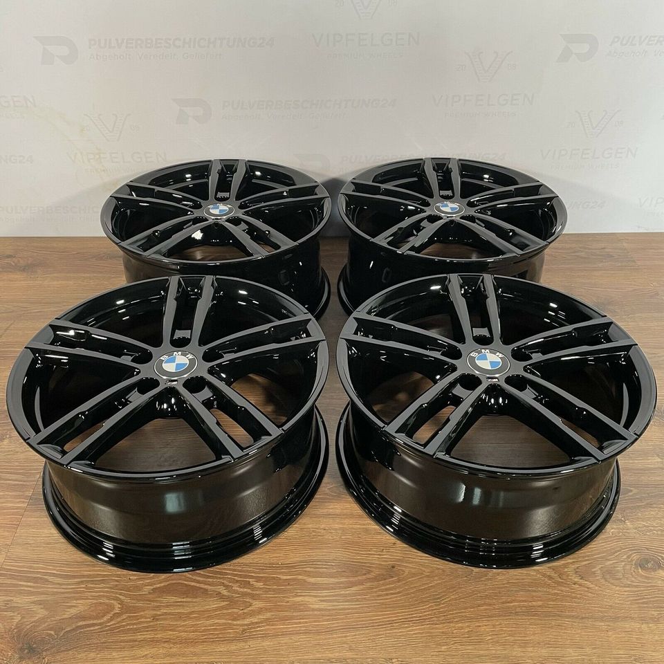 Originale 18 Zoll BMW 1er F20 F21 Styling M719 Doppelspeiche Alufelgen Felgen Leichtmetallfelgen inkl. Michelin Allwetterreifen (weitere Farben möglich)