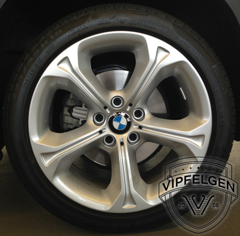 Satz 18" BMW Styling 320 Sternspeiche X1 E84 Leichtmetallfelgen Alufelgen Felgen 