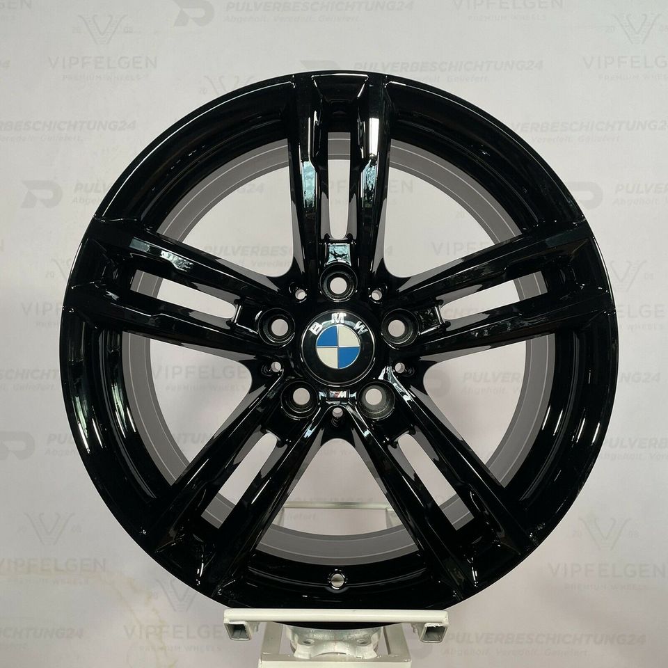 Originale 18 Zoll BMW 1er F20 F21 Styling M719 Alufelgen Leichtmetallfelgen Felgen schwarz glänzend (weitere Farben möglich)
