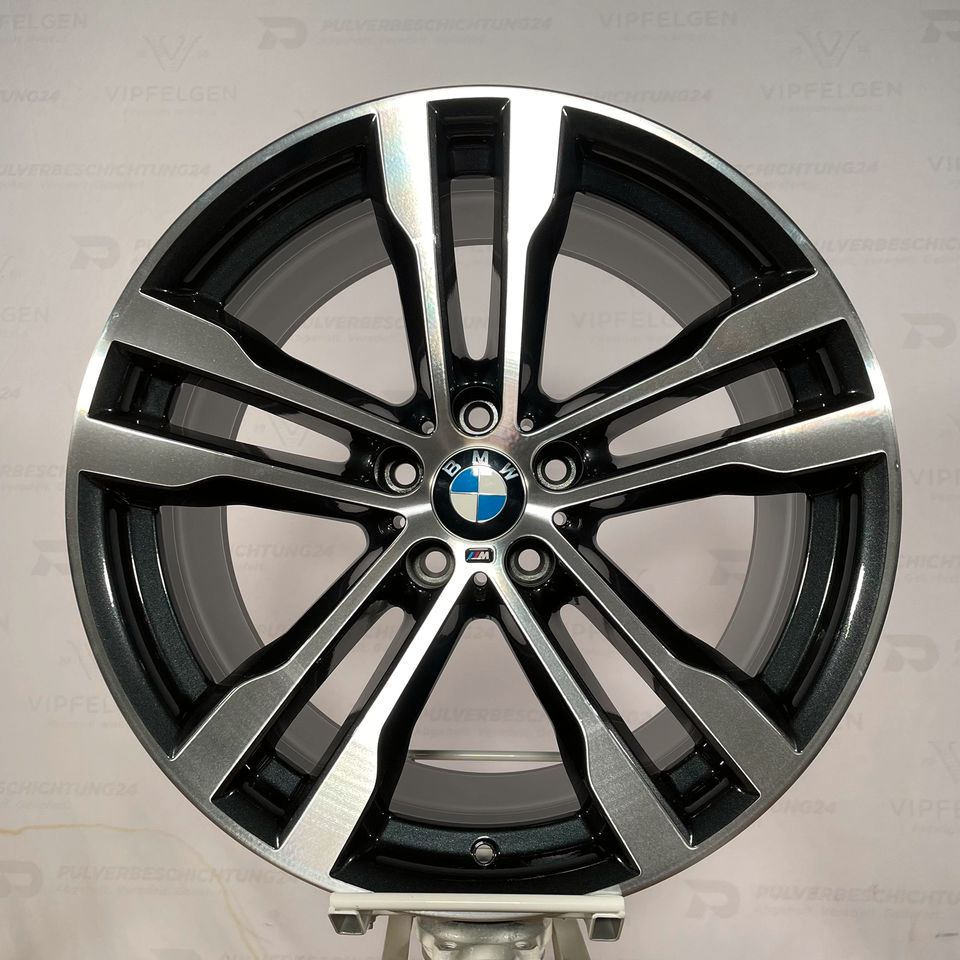 Original 20 Zoll BMW X5 F15 X6 F16 Styling M468 Alufelgen