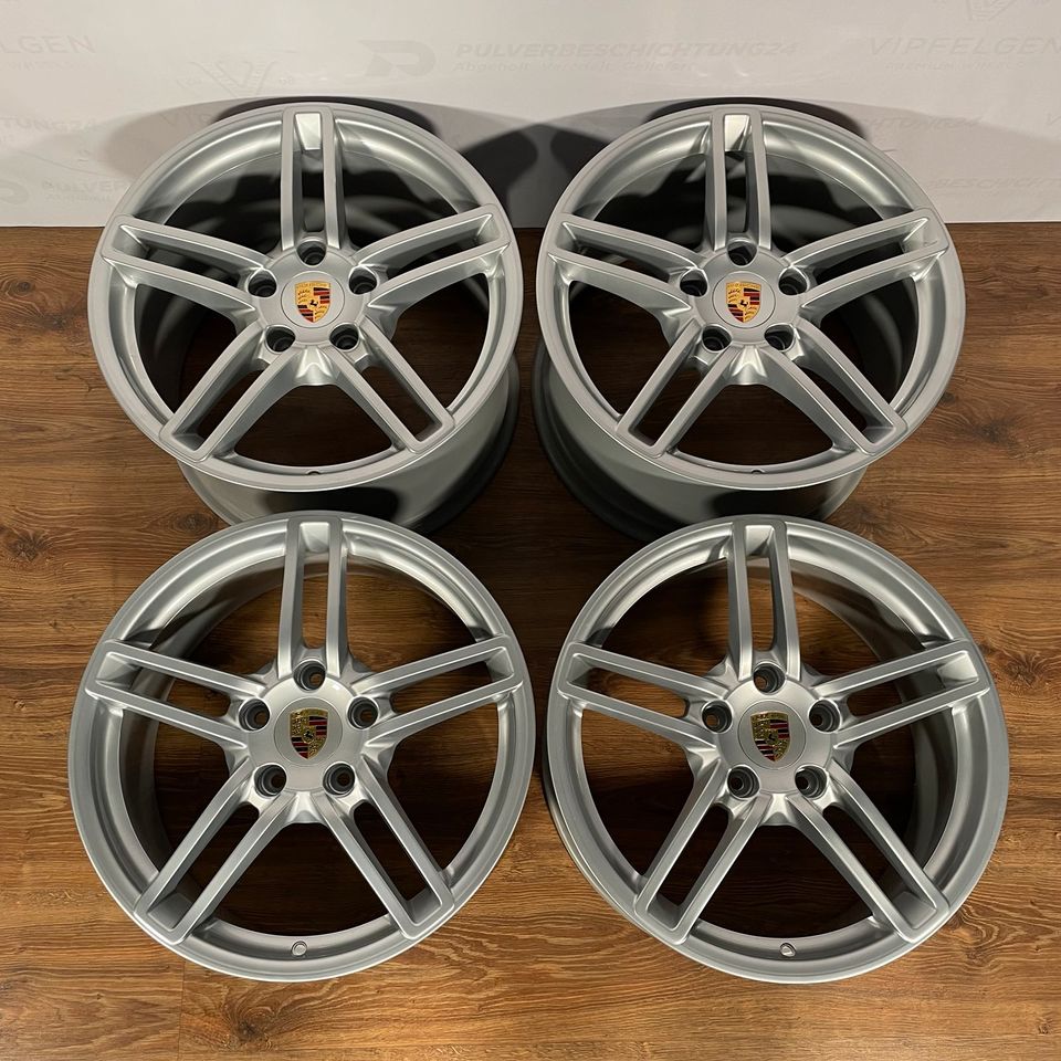 Originale 19 Zoll Porsche 991 C4 Carrera Rad Alufelgen Felgen Leichtmetallfelgen silber glänzend (weitere Farben möglich)
