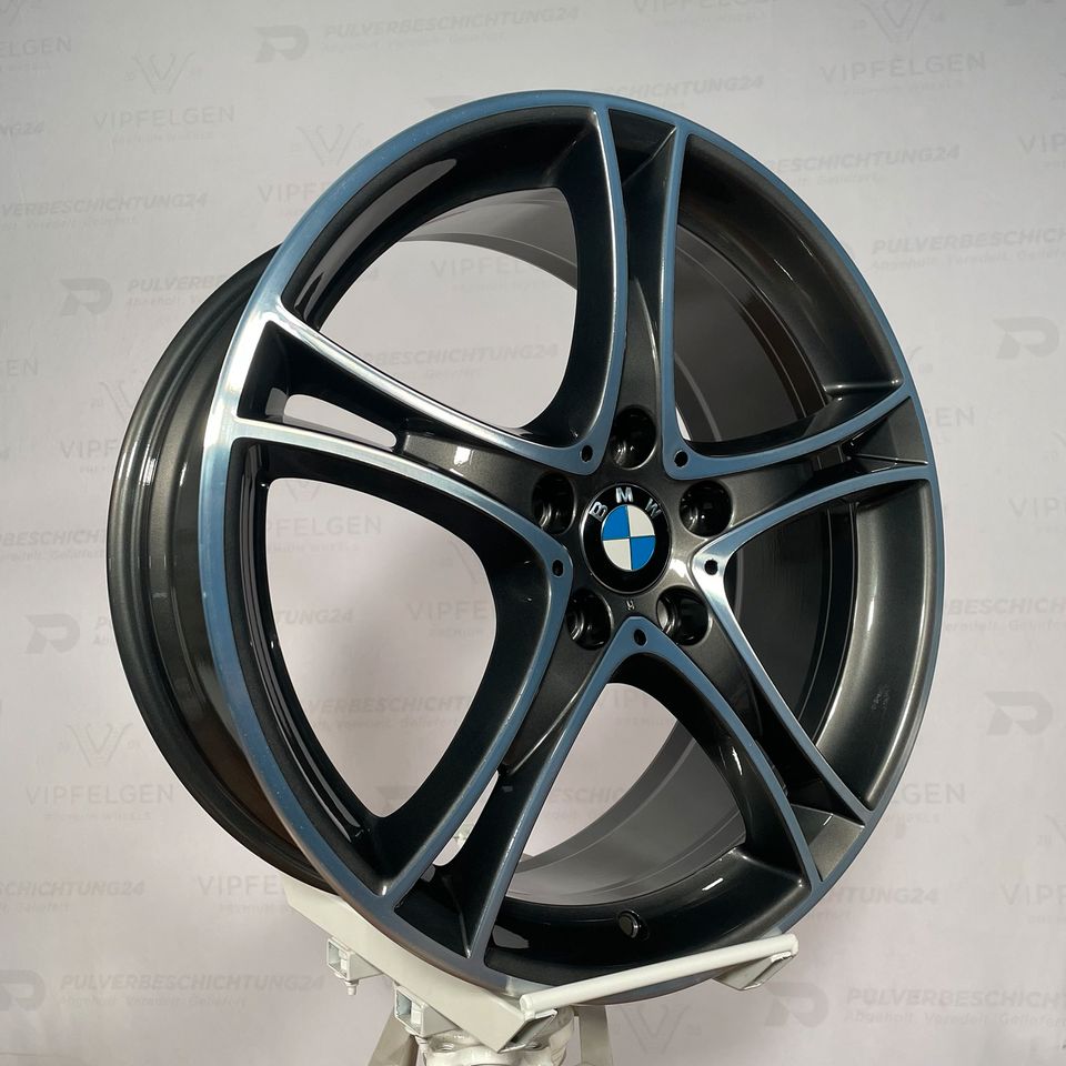 Originale 19 Zoll BMW 2er F22 F23 Styling 361 Alufelgen Felgen Leichtmetallfelgen anthrazit mit glanzgedrehter Front (weitere Farben möglich)