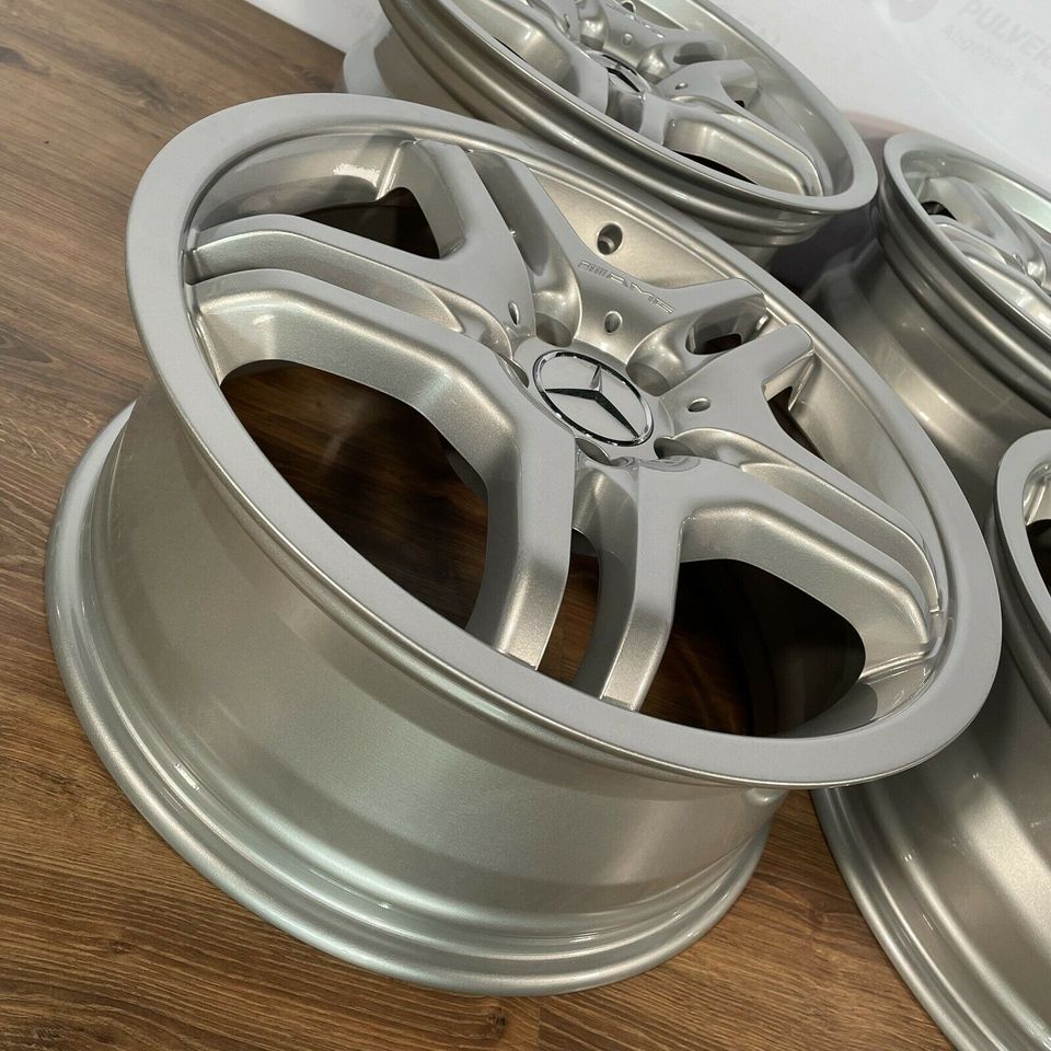 Оригинальные 18 дюймов AMG Mercedes E-Class W124 Styling 2 Alloy Wheels Rims silver