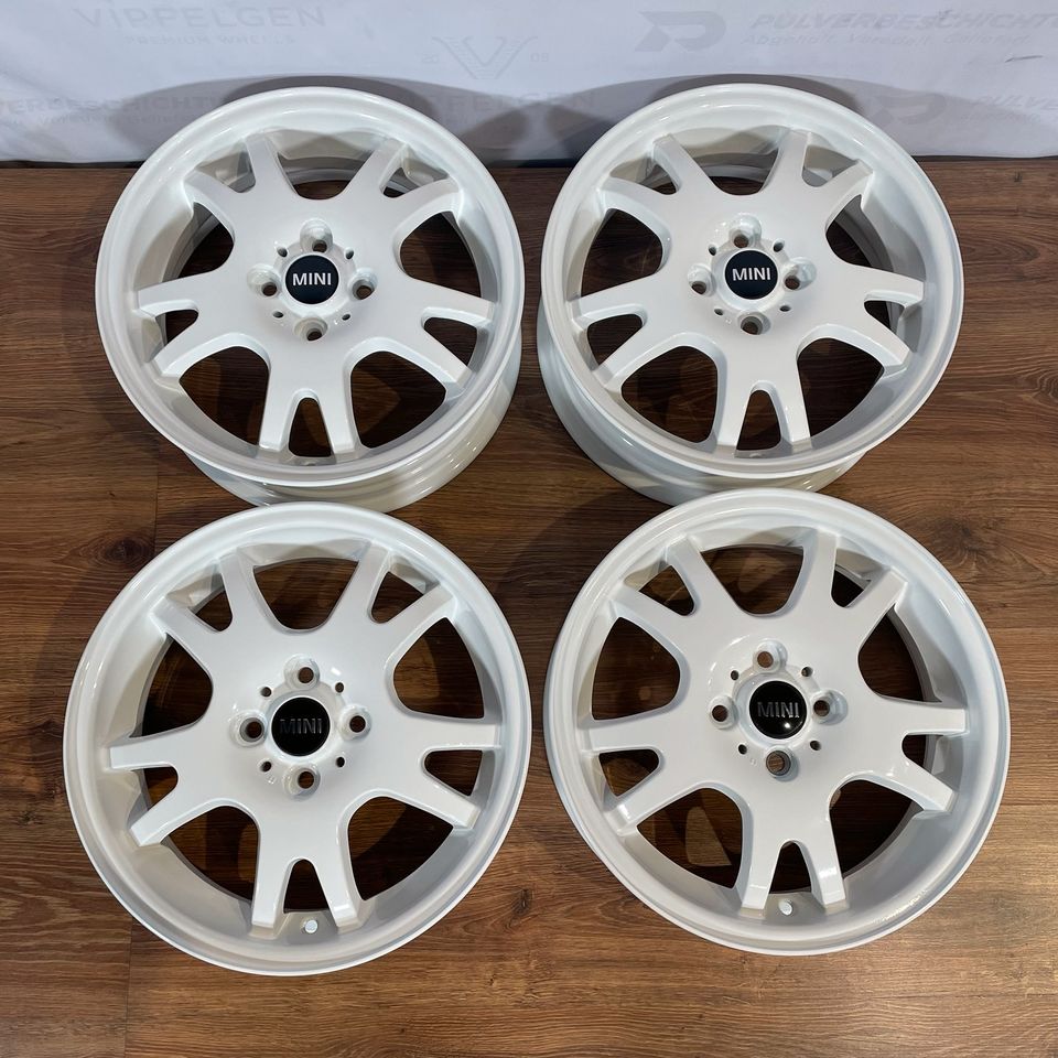 Original 16 Zoll Mini One Cooper R50 R52 R53 R56 R57 87 Alufelgen Leichtmetallfelgen weiß glänzend (weitere Farben möglich)