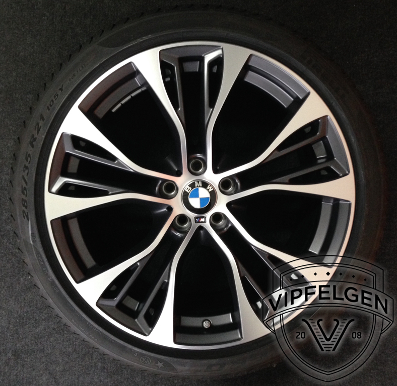 Satz 21" BMW Styling 599 M Performance Doppelspeiche X4 F26 Leichtmetallfelgen Felgen 