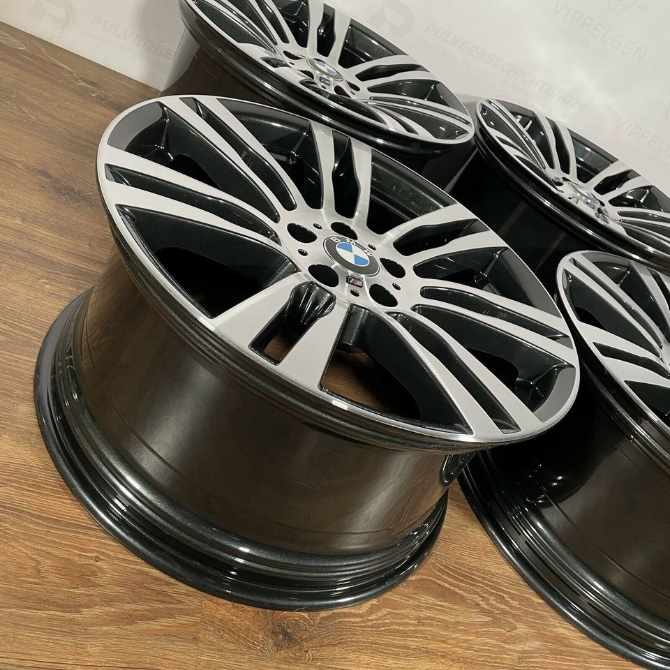 Sada 20" kol z lehké slitiny BMW Styling 469 M s dvojitými paprsky X6 F16 Ráfky 