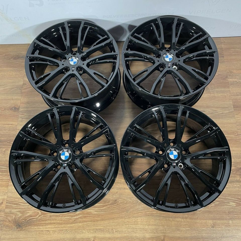 Originale 19 Zoll BMW 2er F22 F23 M624 Performance II Alufelgen Felgen Leichtmetallfelgen schwarz glänzend (weitere Farben möglich)