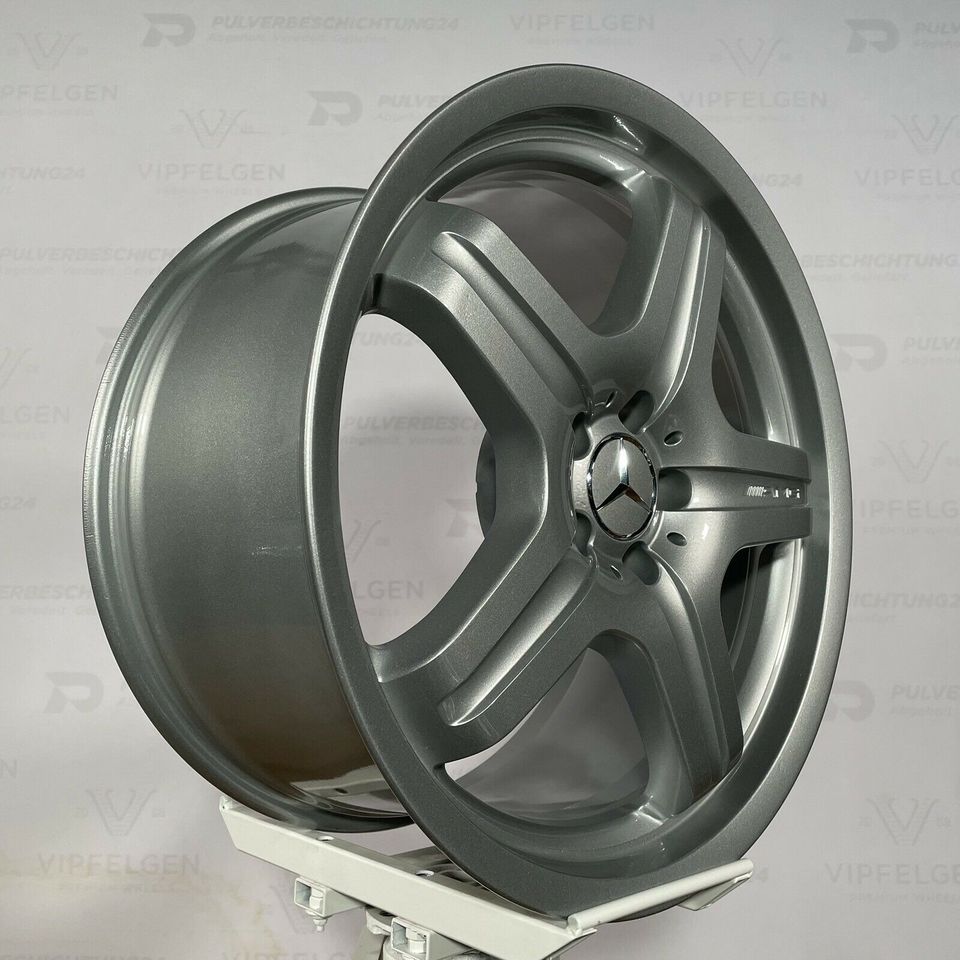 Originale 20 Zoll Mercedes ML 63 AMG W164 Alufelgen Felgen Leichtmetallfelgen A1644012002 im Rohzustand ohne Farbe indiv. auf Kundenwunsch (5 Felgen)