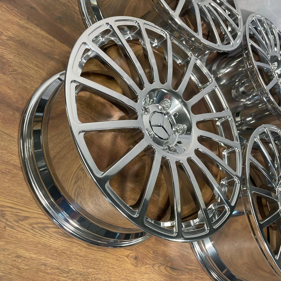 Originale 19 Zoll Mercedes AMG Black Series CLK63 SLK55 C209 R171 Felgen Alufelgen Leichtmetallfelgen hochglanzverdichtet (weitere Farben möglich)