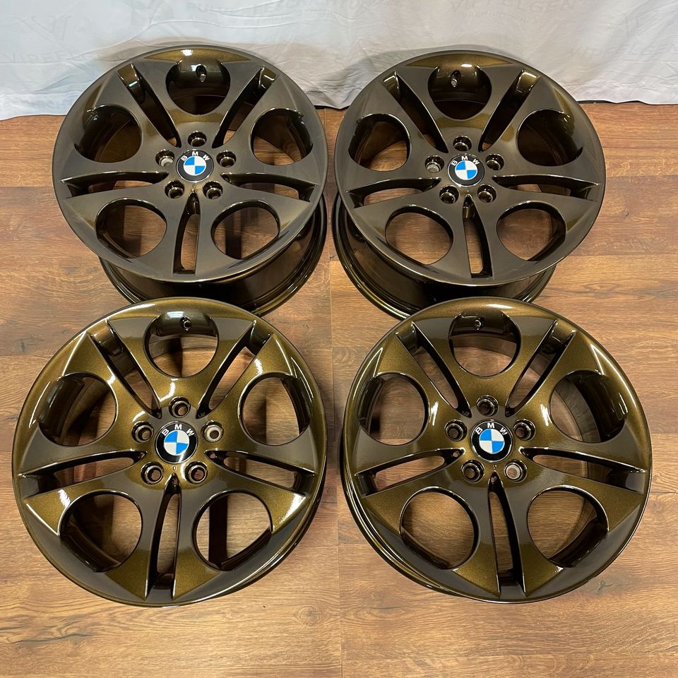 Originale 18 Zoll BMW Z4 E85 E86 Styling 202 Ellipsoidspeiche Alufelgen Felgen Leichtmetallfelgen schwarzbronze glänzend (weitere Farben möglich)