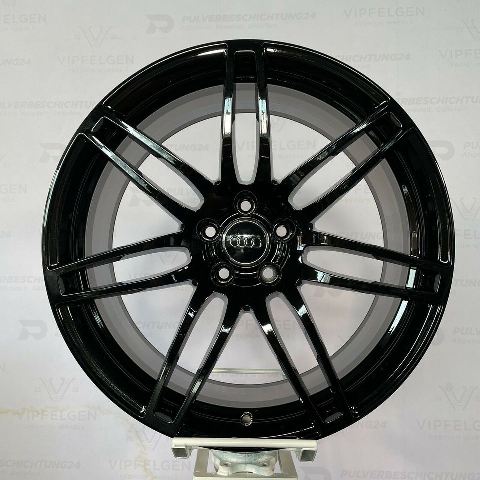 Originale 20 Zoll Audi A5 S5 RS5 8T Speedline S-Line Alufelgen Felgen Leichtmetallfelgen schwarz glänzend (weitere Farben möglich)