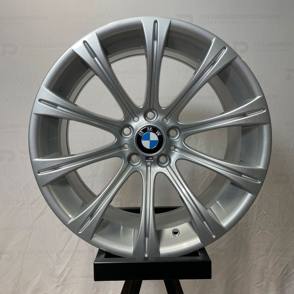 Originale 19 Zoll BMW M5 E60 Styling M166 M-Paket Leichtmetallfelgen Alufelgen Felgen Silber (weitere Farben möglich) 