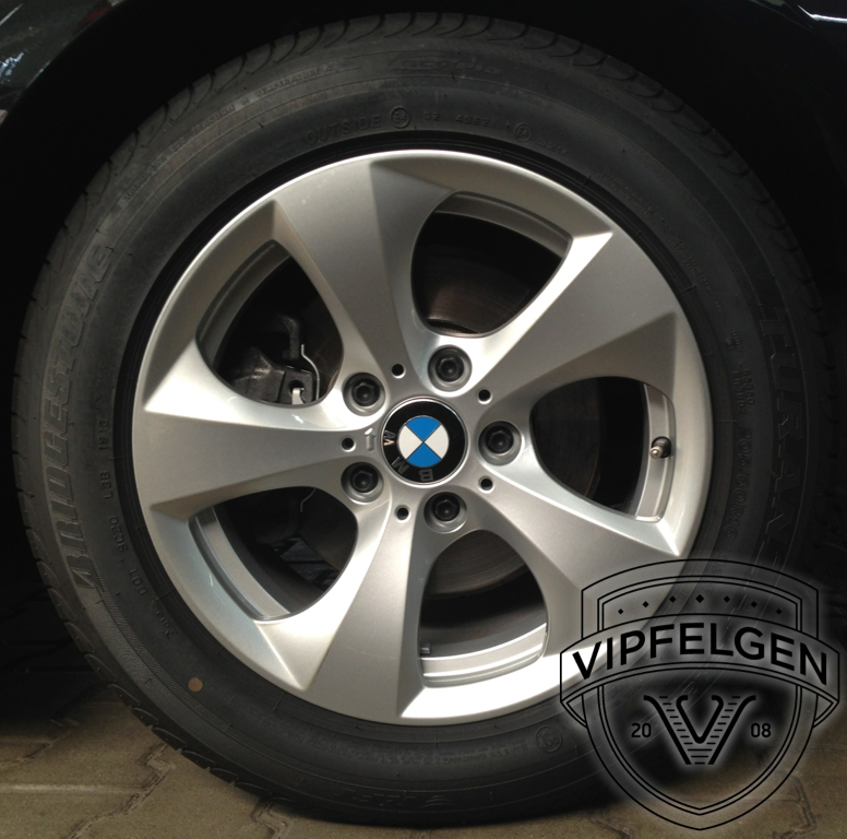 Satz 16" BMW Styling 306 Streamline 3er F30 F31 Sommerräder Kompletträder 